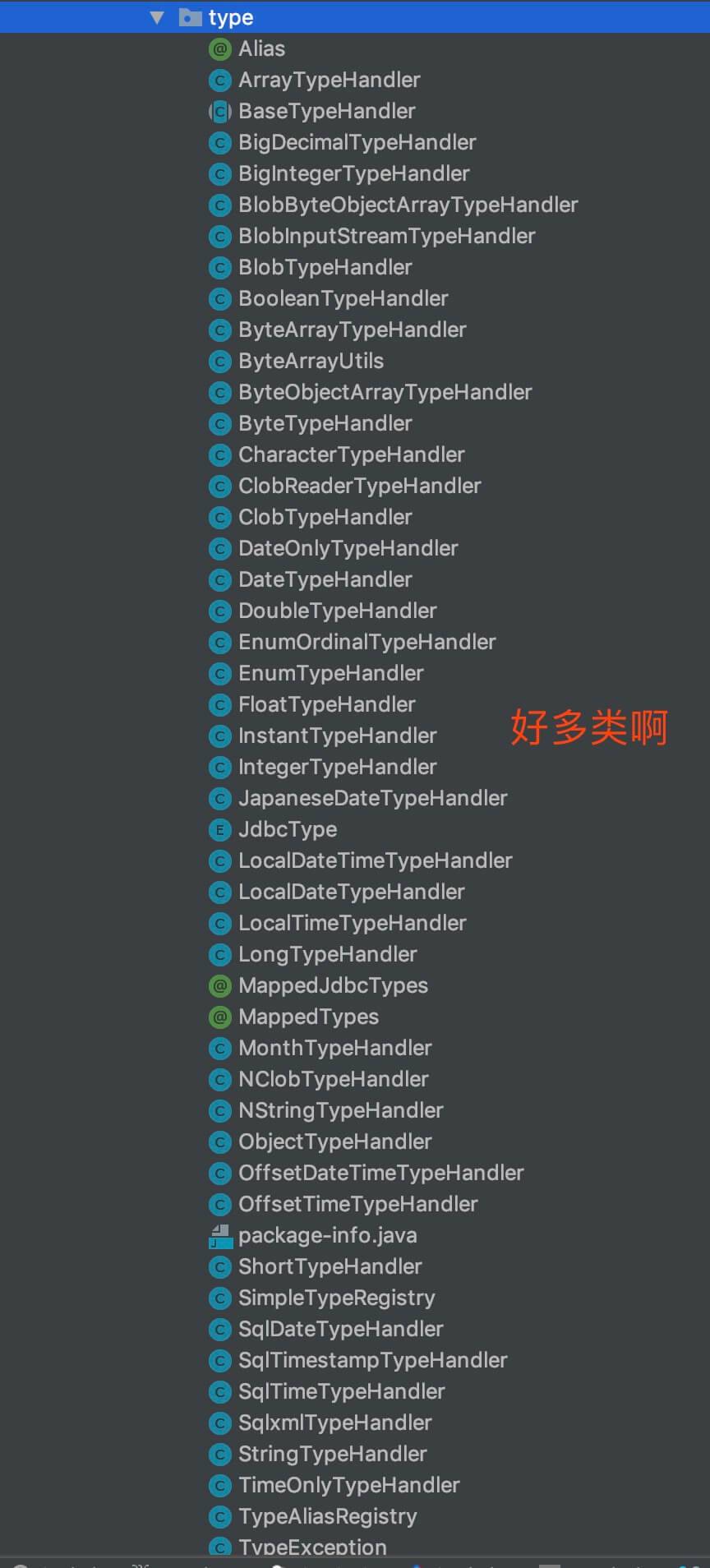 type 包